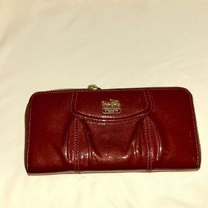 Coach Deep Pink Wallet